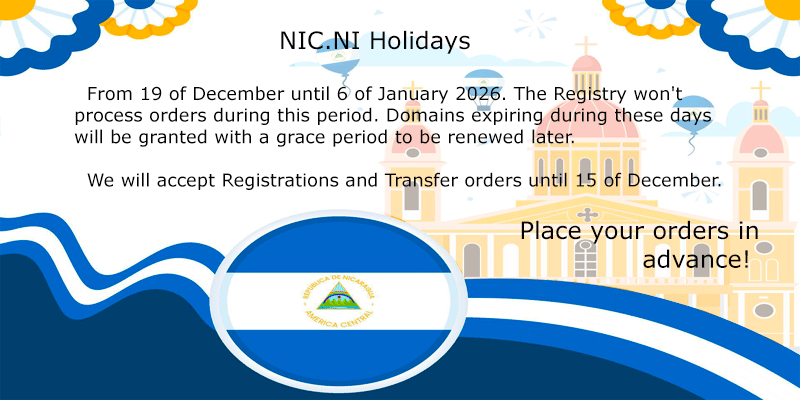 NIC.NI Holidays