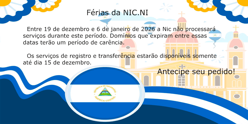 Férias da NIC.NI